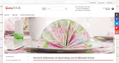 Desktop Screenshot of gastro-schulz.com