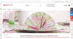 Desktop Screenshot of gastro-schulz.de